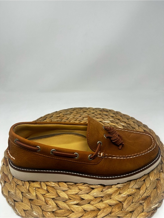 Sperry Gold Cup 1Eye Vibram Premium Nubuck Leather Boat Shoe Size 10 Men\'s